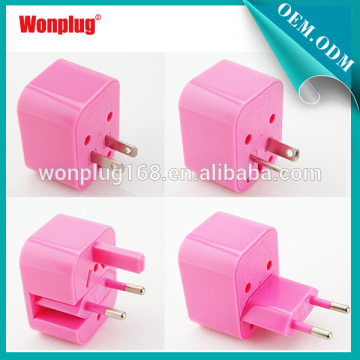 Free sample travel us uk eu au multi plug universal adapter from Wonplug