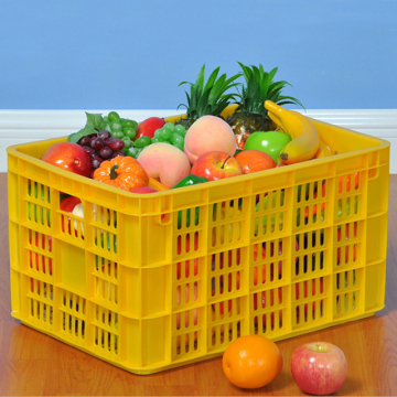 Collapsible Plastic Storage Box for Food and Fruit