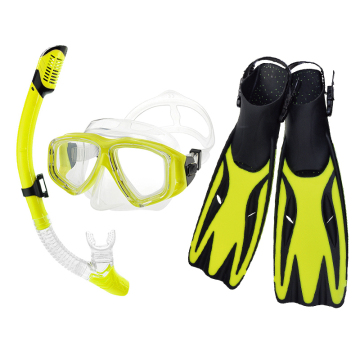 Opzioni per lenti da prescrizione personalizzate Maschera immersione Set di attrezzature per immersioni per nuoto regolabili comodi