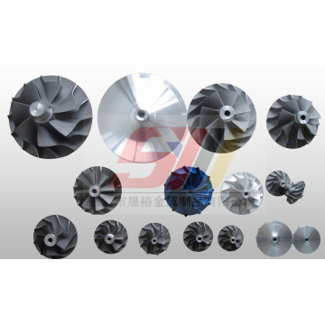 Sand cast or precision investment casting impeller Parts