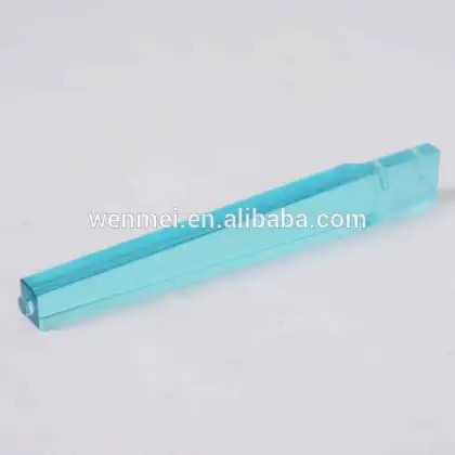 Colored Acrylic Lucite Furniture Leg, bench leg