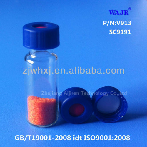 1.8ml hplc vials srew clear vials WAJR vials USP1