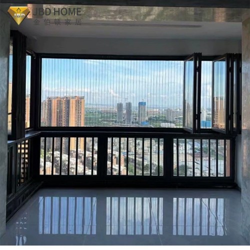 glisman plisman bifold fenèt orizontal pou vann