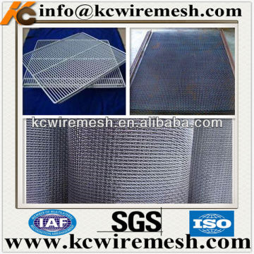 Iron ore crimped wire screening griddle.