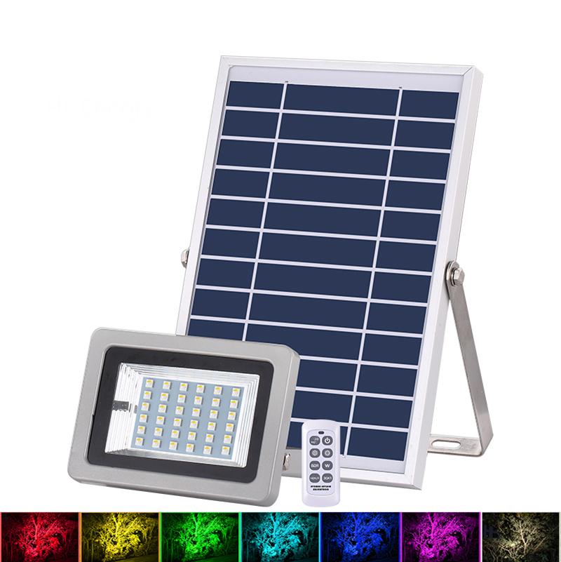 Remote Controller Solar Flood Light