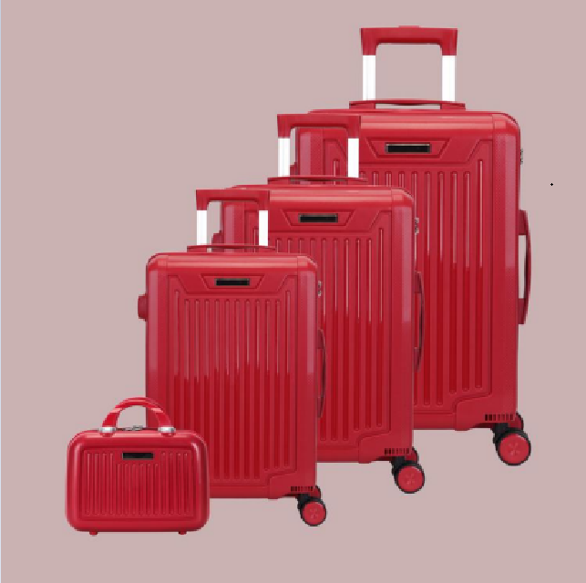 PP Wheeled Travel Trolley Luggage Sets