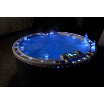 8 Person Round Massage Outdoor Whirlpool Bathtubs