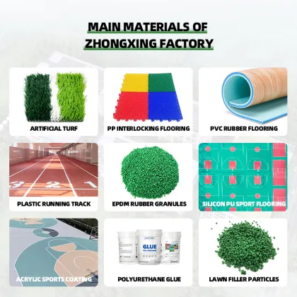 High Quality Hybrid Material Plastic Runway Sandwich System Running Track