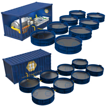 RAS -drumfilter voor Koi Ponds en indoor aquacultuurboerderijen