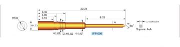 Interface Pin Straight Metal Probe IFP-006 for Transmitting Electrical Signals