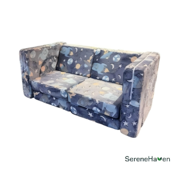 Space-Themed Play Kids Couch