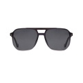 2022 Design de moda Men Men Polarizou Light Acetato Sunglasses