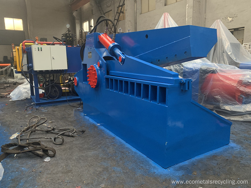 Automatic Scrap Waste Metal Rebar Alligator Shearing Machine