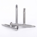 Pan head pillips head drilling screws stainles steel