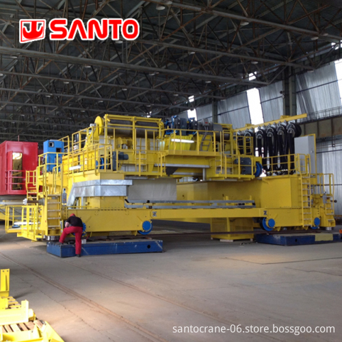 Popular Ladle Hook Lift Crane for Lifting Marble Blocks