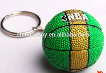 promotion basketball keychain