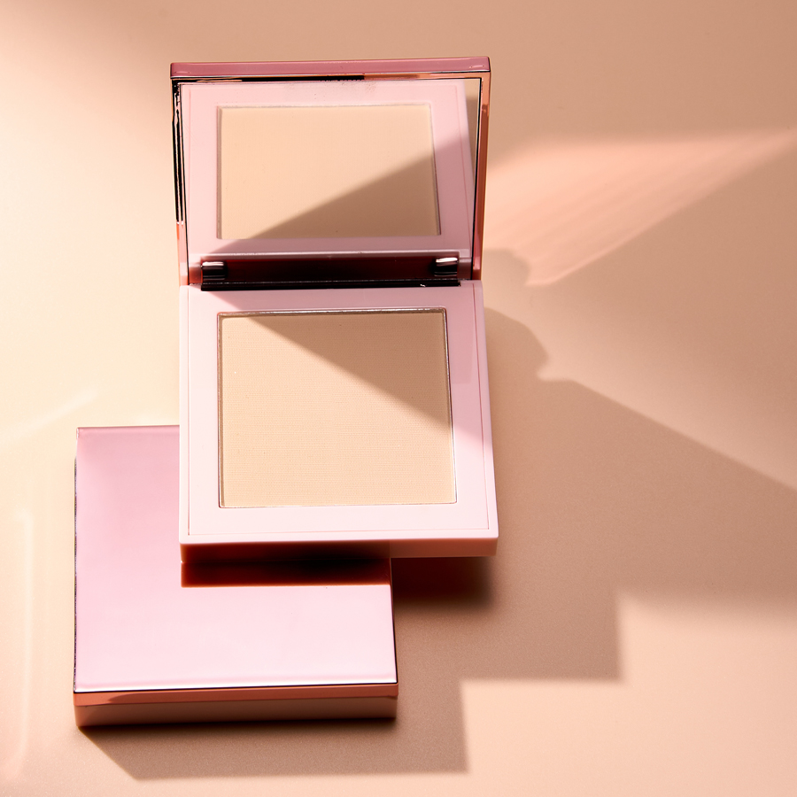 Face Pressed Powder Makeup Private Label Foundation Matte Full Coverage Powder Foundation Oil-Control Lightweight