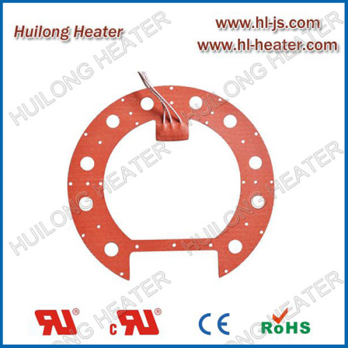 Flexible heater band for medical analyzer