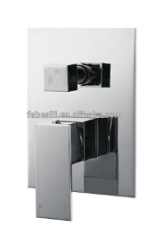 Australia style bathroom chrome in wall shower mixer with diverter AY34B18YC