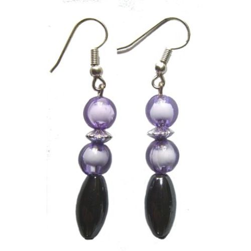 Hematite Earring