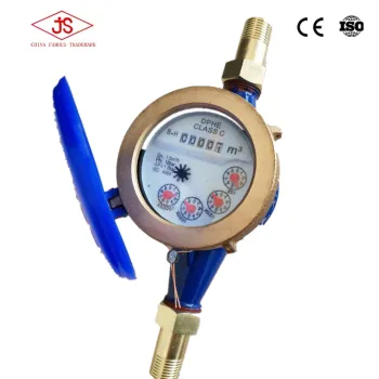 Wireless Multi-Jet Bronze Cold Water Meter: Cast Iron Dry Type & Wet Type Cold Water Meter