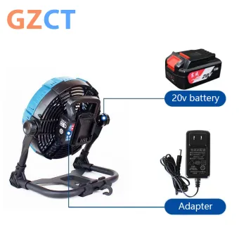 20V DCFS240 High Velocity Rechargeable Portable Mini Electric Fan