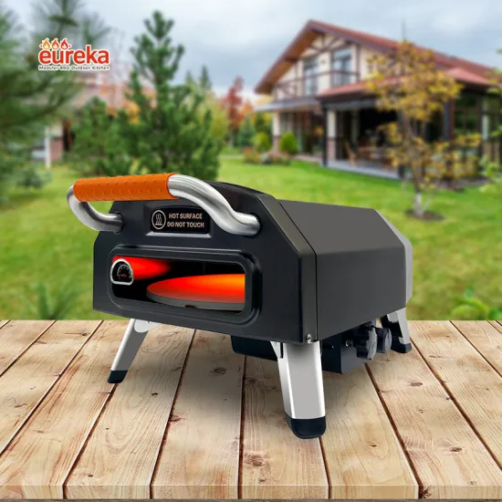 Compact Italian Rotary Pizza Oven 12" Indoor Portable Model