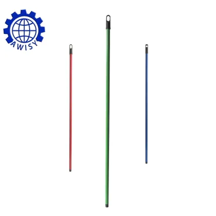 Painted Iron Mop and Broom Handle Metal Mop Stick