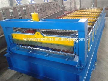 corrugated profile steel roofing sheet roll forming machine