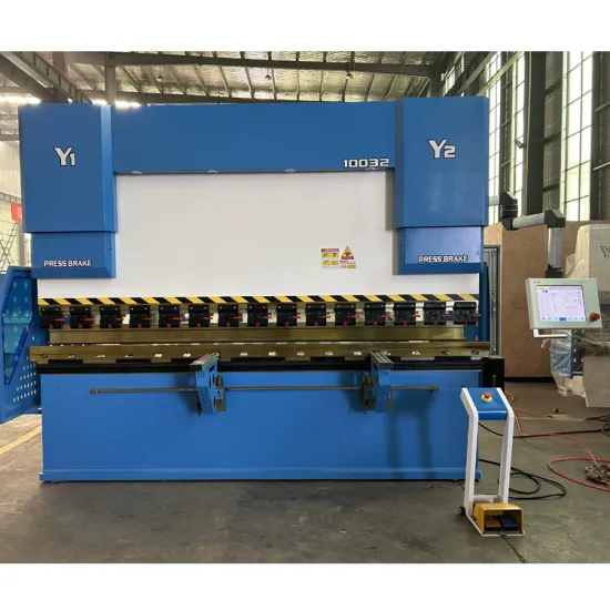 2024 Electric CNC Press Brake 3200mm Metal Sheet Rolling Cutting Bending with TP10S E300P Controller