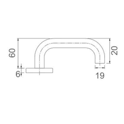 Bend Lock Quietly Lock Door Lock