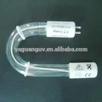 uv disinfector lamp U-shape germicidal uv lamp 254nm ozone free
