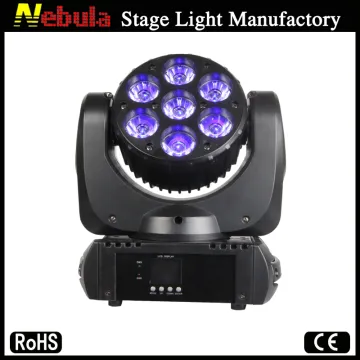 Stage Light 7 x 15w RGBW beam led moving head 4 in 1 bar light/DJ moving head light
