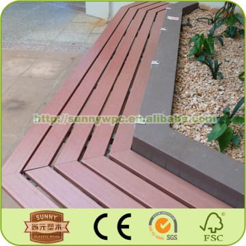 wpc solid board decoration for chair