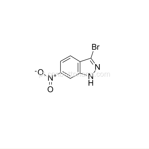 Intermediários de Axitinib 3-Bromo-6-nitro-1H-indazole, CAS 70315-68-3
