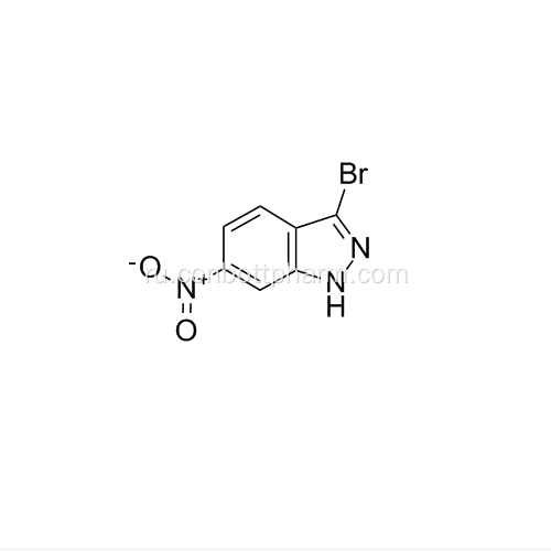 Промежуточные продукты Axitinib 3-Бром-6-нитро-1H-индазол, CAS 70315-68-3