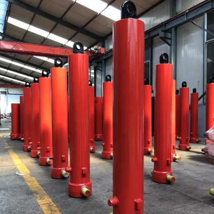 Hyva Type Long Stroke 12m Hydraulic Telescopic Cylinder for Lifting