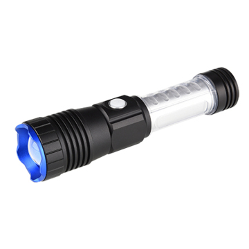 Hot Selling Rechargeable Outdoor Portable Tactical Flashlight with Zoom and Rotary Function: Your Ultimate Security Torch Light