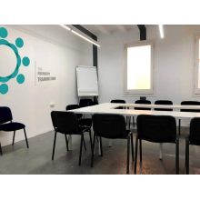 Stackable Black Fabric Office Chair