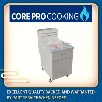 Commercial Gas Floor Deep Fryer - Liquid Propane Commercial Fryer Machine