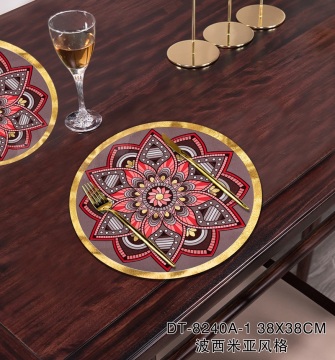 New Design Pattern Round Placemats