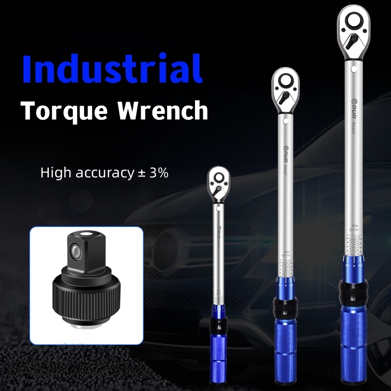 Best Selling Torque Wrench 2-15Nm 5-25Nm 10-60Nm 1/2Inch 1/4 Inch Driver Adjustable Preset  Manual Torque Wrench