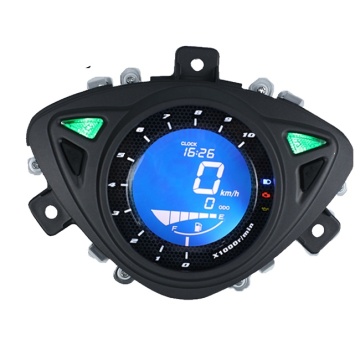 Universal Dual Speed LCD Motorcycle Speedometer and Digital Meter Display