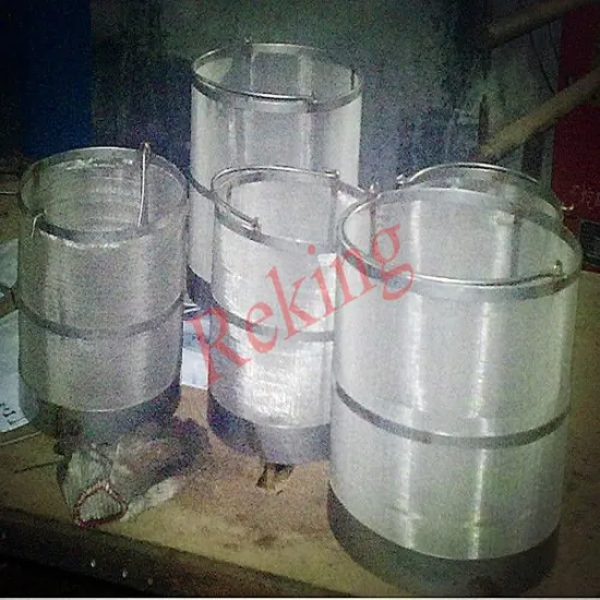 (Factory)stainless steel woven wire cloth cylinders