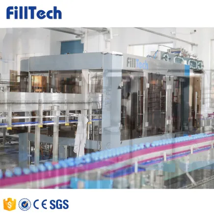High Speed 24000BPH Combi Block Bottle Production Line