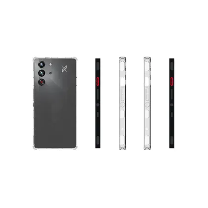 Transparent Shockproof TPU Phone Case for ZTE Nubia Red Magic 10 Pro, Z60S Pro, Axon 60, V60