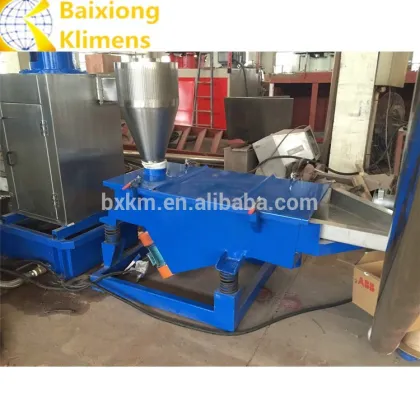 Baixiong Klimens PP PE bags films pelletizing line to make plastic pellets