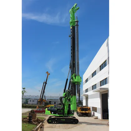 TYSIM Engineering Construction Machinery Hydraulic Rotary Drilling Rig KR220C with CAT Chassis