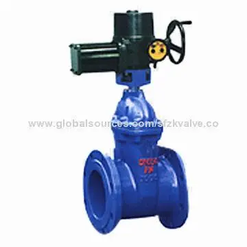 Electric wedge-style valve
