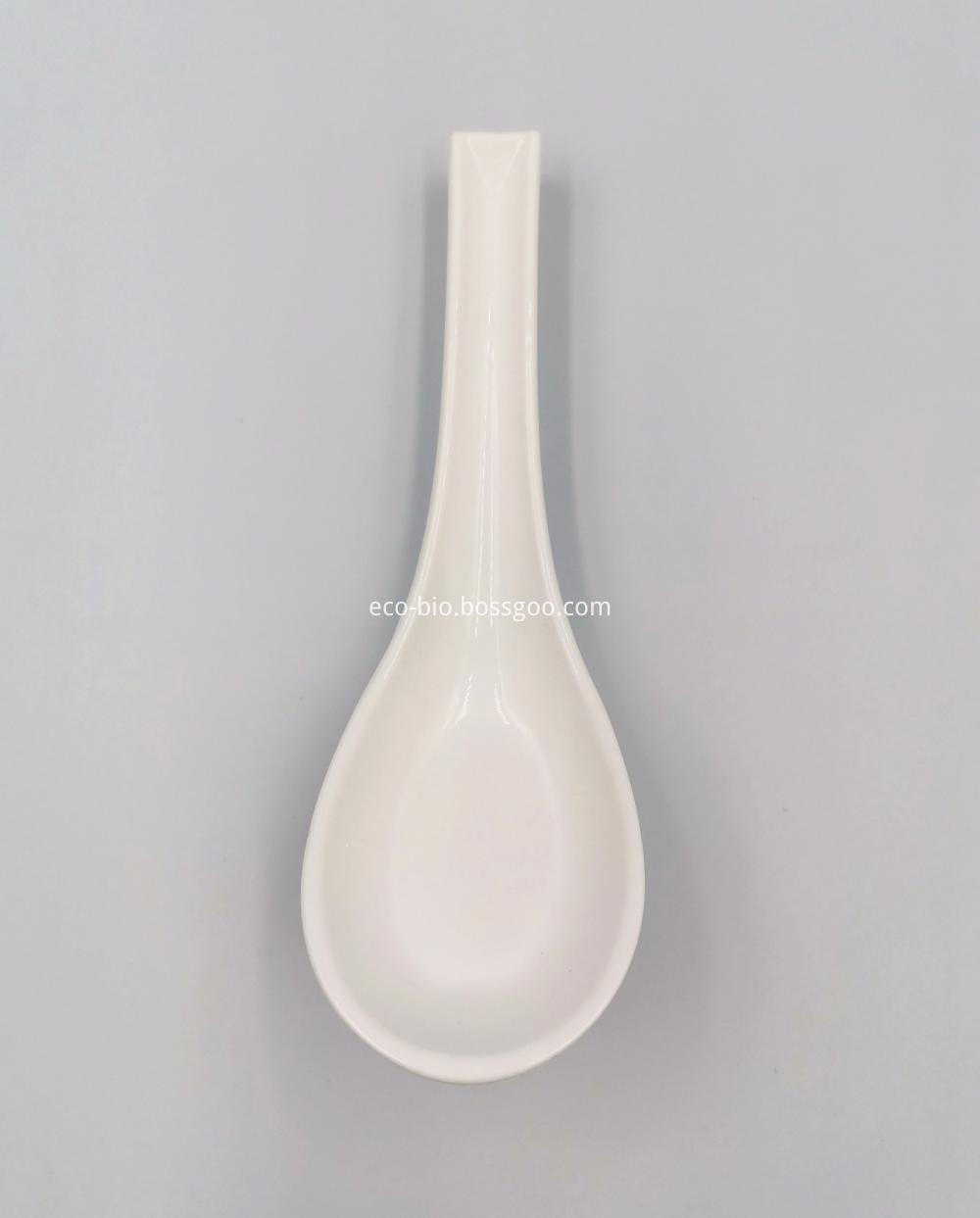 100% Biodegradable Tableware Soup Spoon 